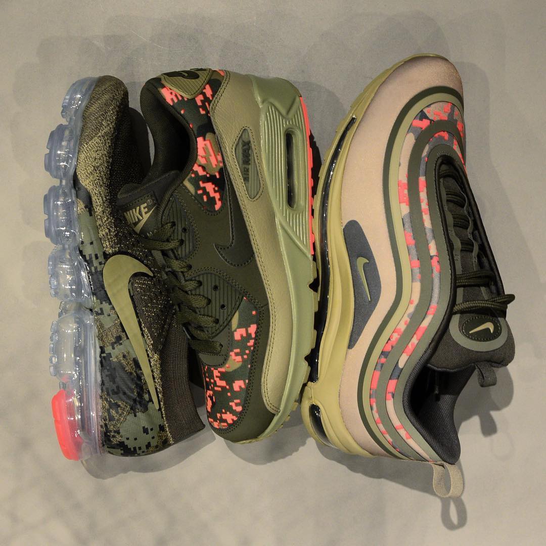 Digital Camo Nike Logo - Nike To Release Air Max Digital Camo Pack? | Upcoming Sneaker ...