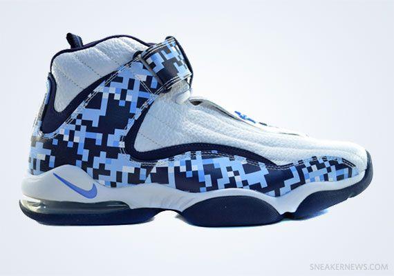 Digital Camo Nike Logo - Nike Air Penny IV 