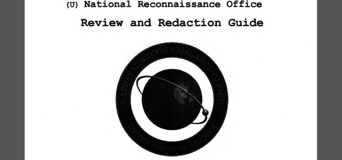 Old NRO Logo - National Reconnaissance Office (NRO) Review and Redaction Guide for ...