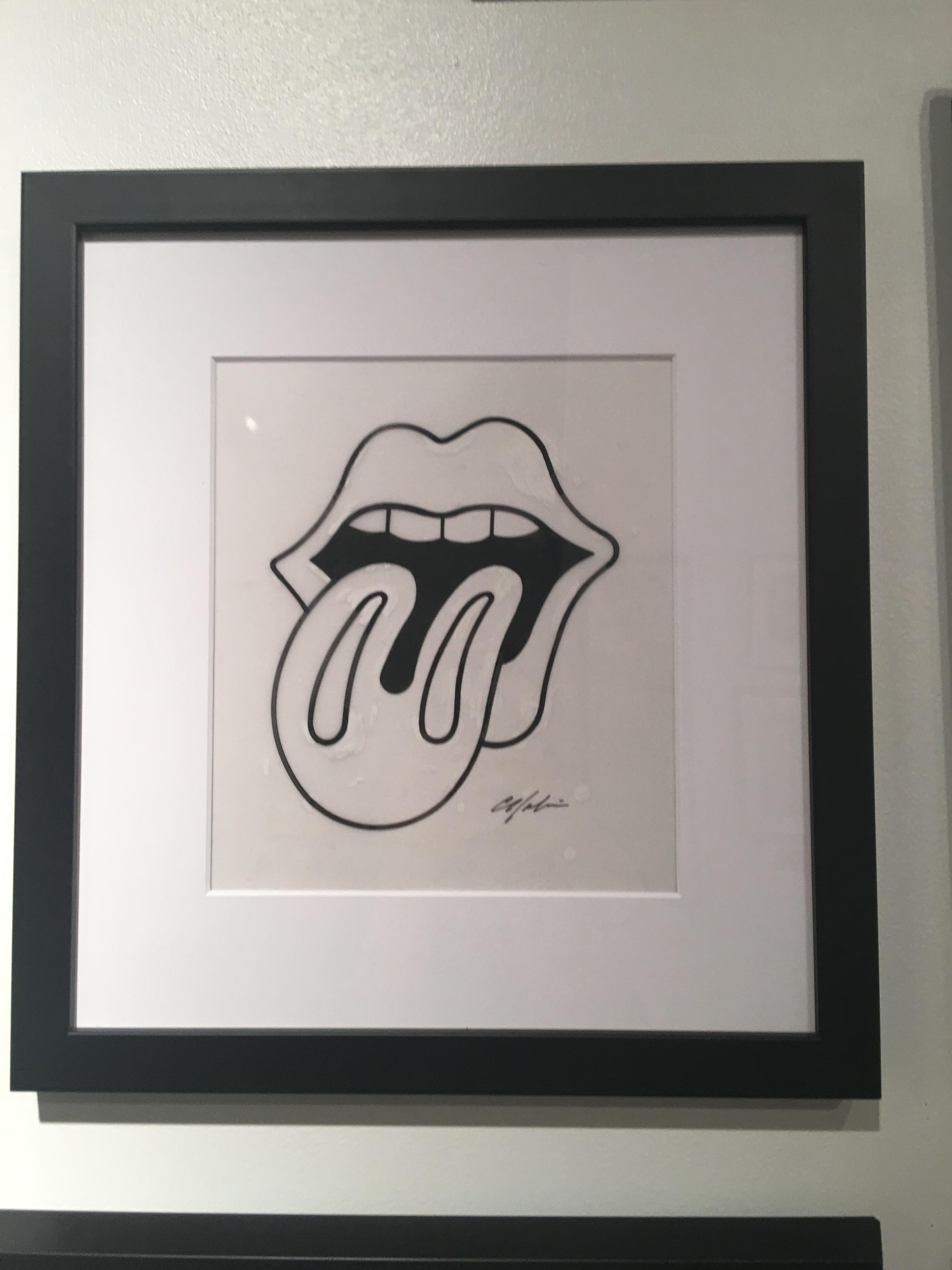 Rolling Stones Original Logo - Rolling Stones Original Logo Sketches