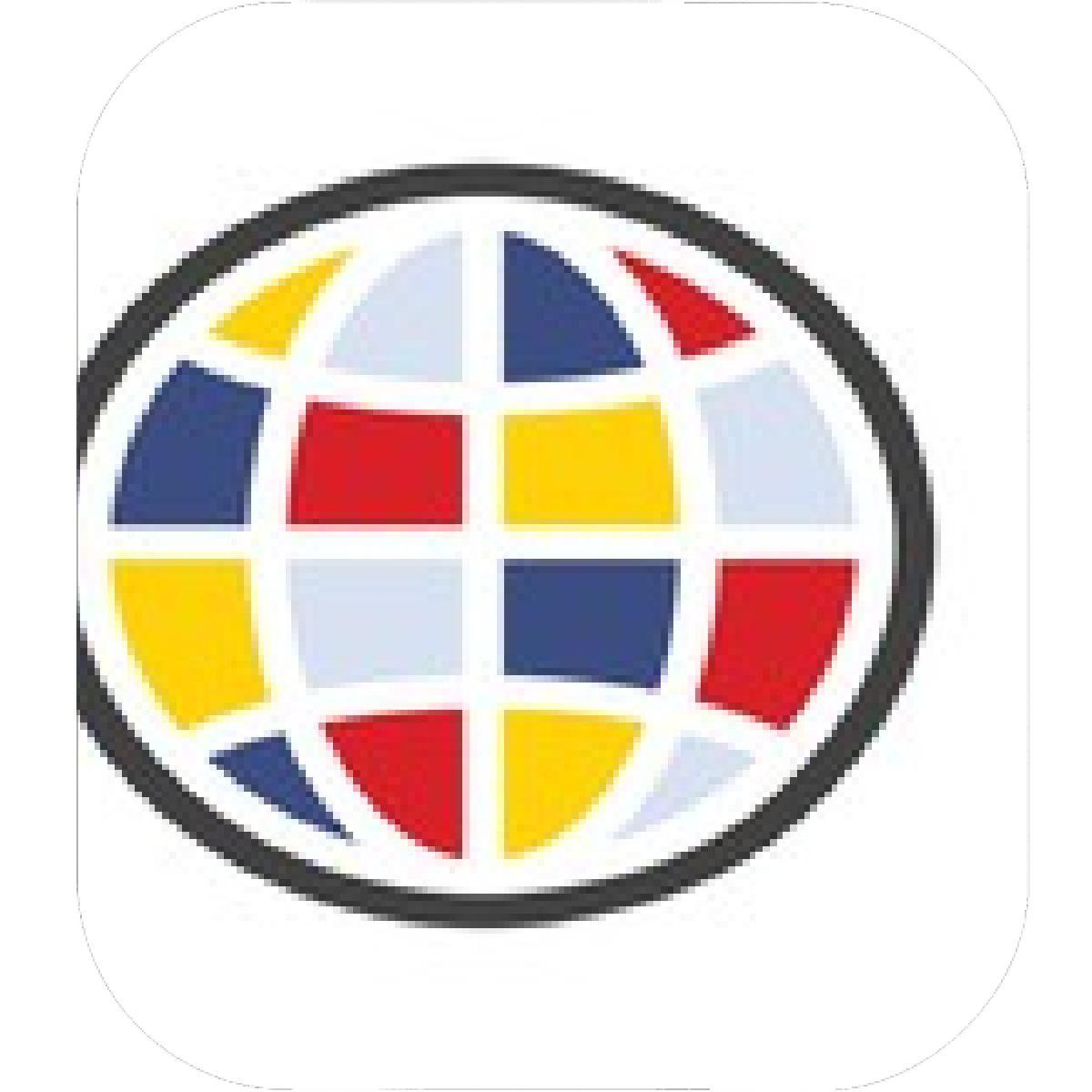 Cross with White Globe Logo - Designs