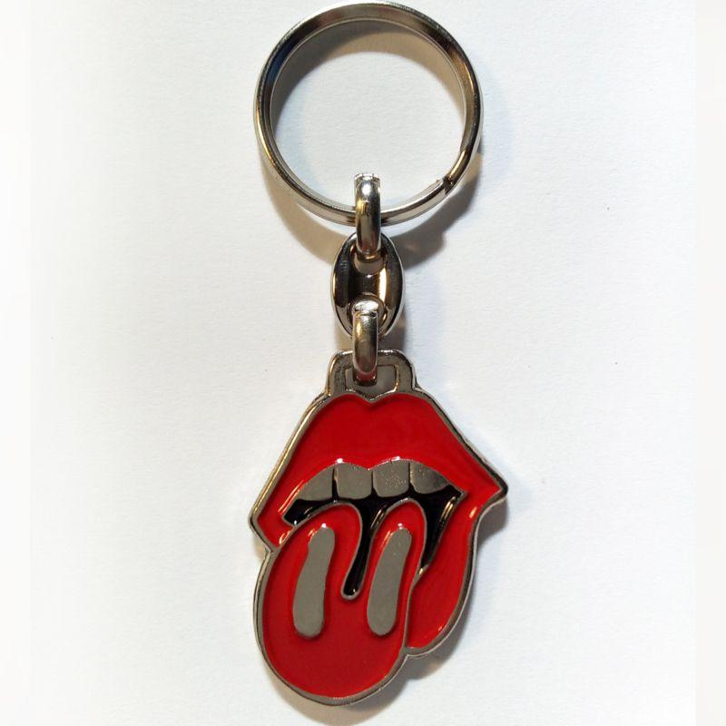 Rolling Stones Original Logo - Keychain Rolling Stones Tongue Logo. Wallets & key