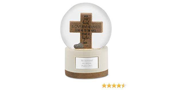 Cross with White Globe Logo - Things Remembered Personalized Wood Cross Snow Globe