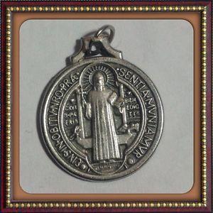 Old NRO Logo - Old Italian Pendant Charm Religious EIVS IN OBITV NRO PRA SENTIA