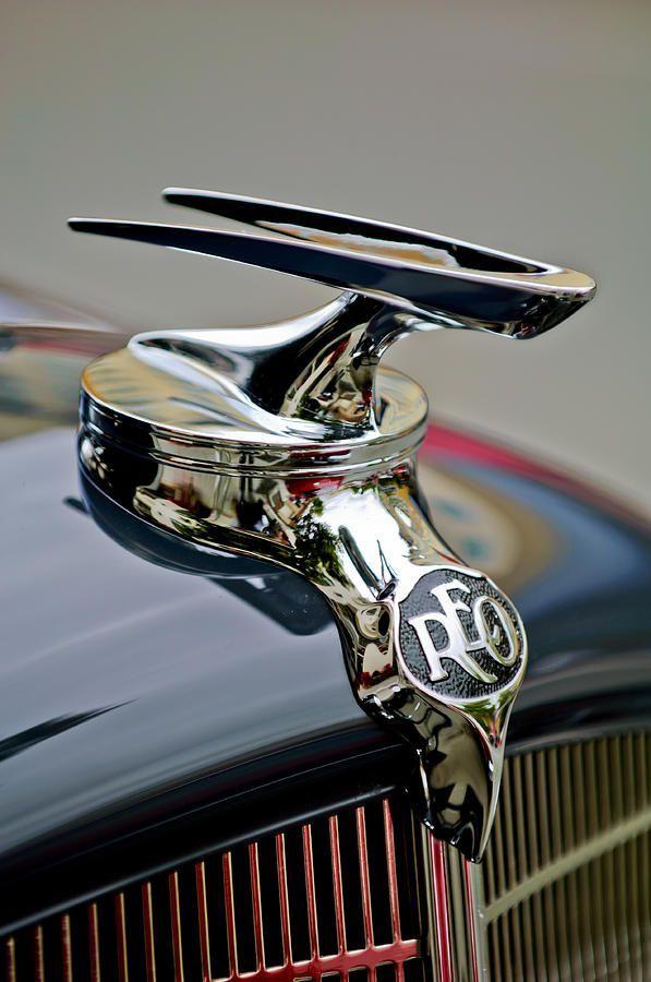 REO Speedwagon Car Logo - 1935 Reo Speedwagon Pickup Hood Ornament Photograph | Automobiles ...