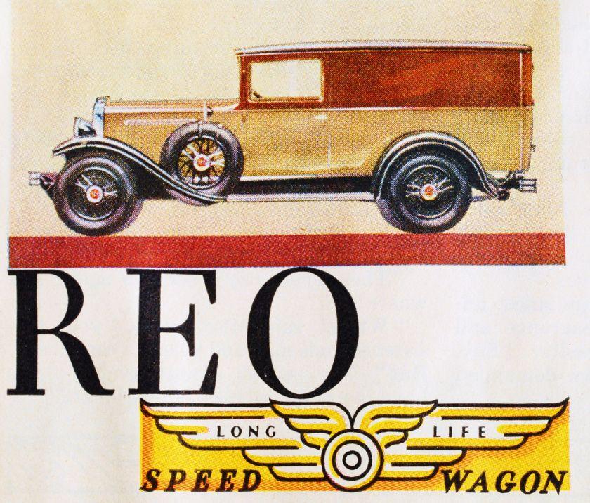 REO Speedwagon Car Logo - REO Motor Car Company Lansing, Michigan, U.S.A. 1905 – 1975 – Myn ...