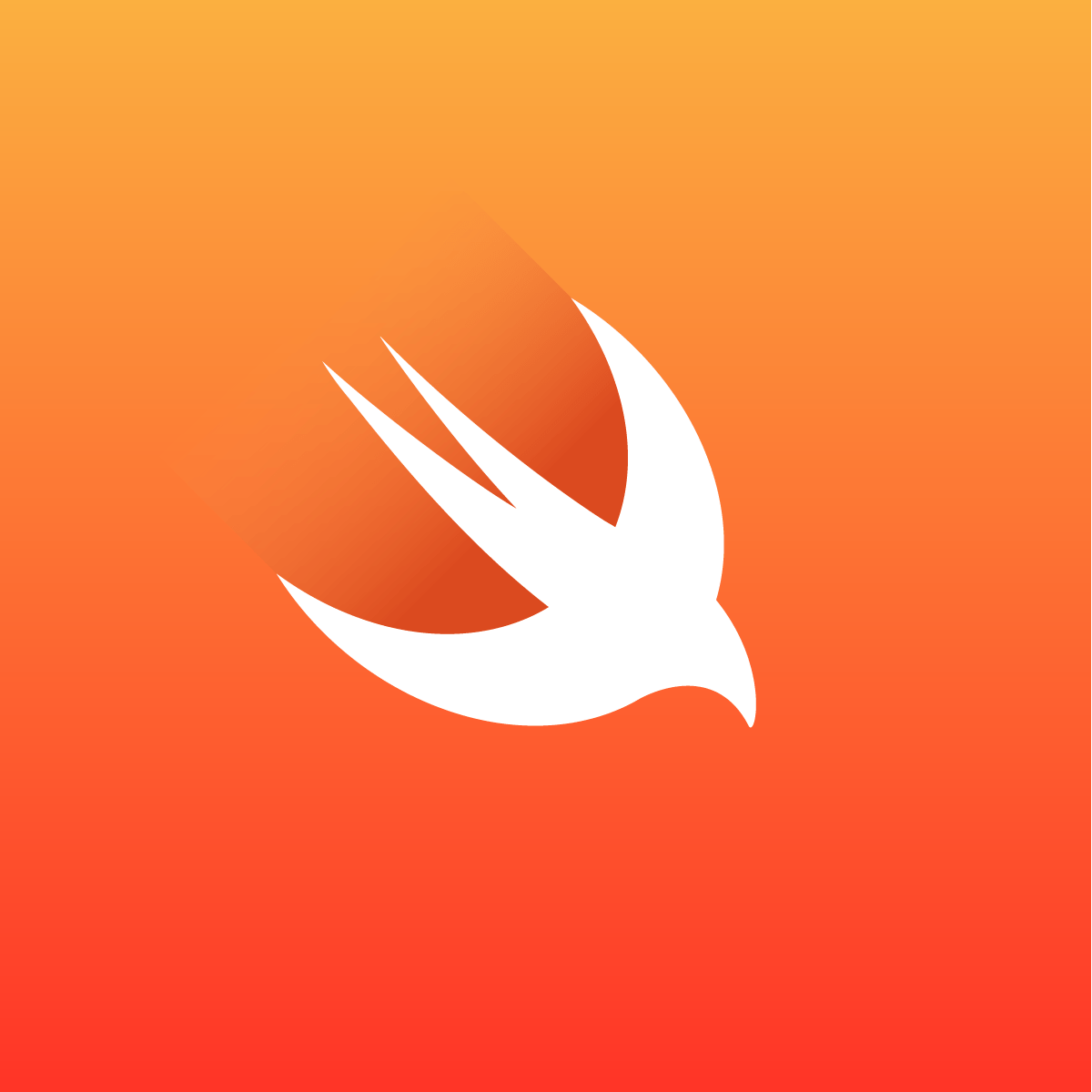 Red F Software Program Logo - Swift