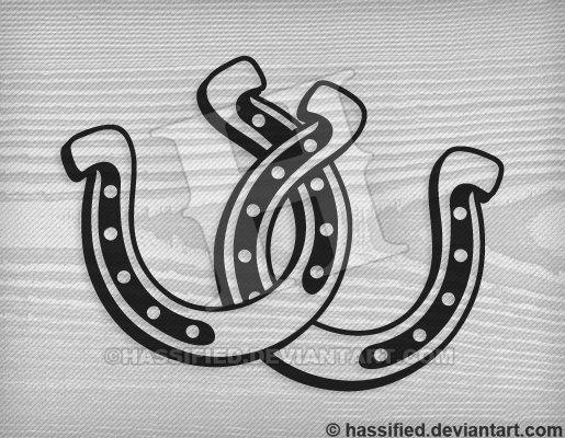 Double Horseshoe Logo - Double Horseshoe, vector, svg, art. Products