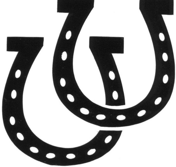 Double Horseshoe Logo - Double Horseshoe Clipart. Free Image clip