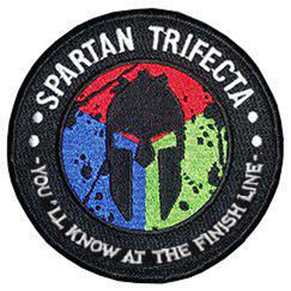 Spartan Trifecta Logo - SPARTAN Trifecta Patch