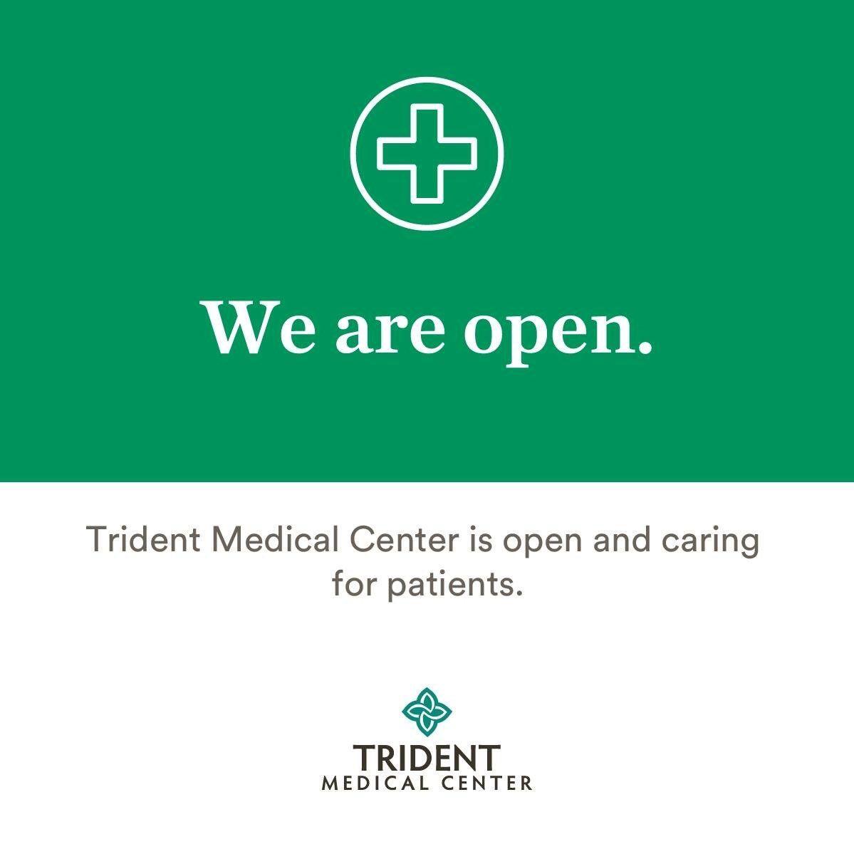 Trident Medical Center Logo - Trident Health على تويتر: 