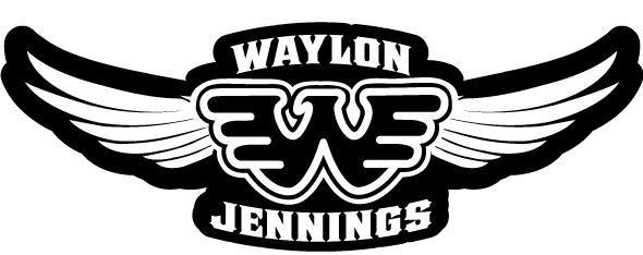 Waylon Jennings Logo - Waylon Jennings Flying W Wings Patch Jennings Merch Co