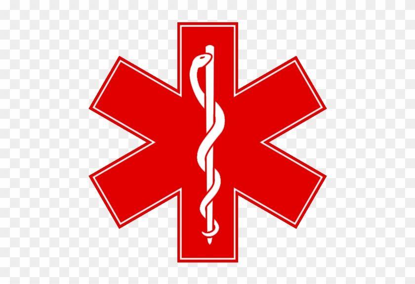 Red Star of Life Logo - Health Care Thread Star Of Life Transparent PNG Clipart