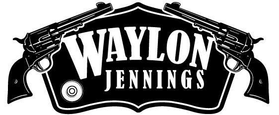 Waylon Jennings Logo - Waylon Jennings Outlaw Gunslinger Patch - Waylon Jennings Merch Co.