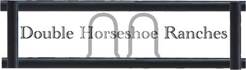 Double Horseshoe Logo - Central West Texas Hunting - Double Horseshoe Ranches
