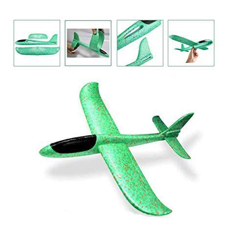 Green Circle and Airplane Logo - Buy INFInxt Flying Glider Foam Airplane (Green) Online at Low Prices ...