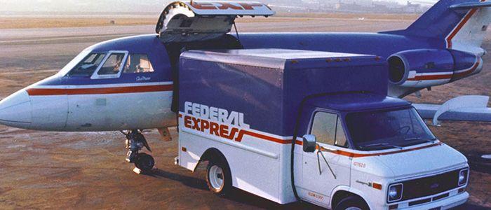 First Federal Express Logo - FedEx History | United Kingdom