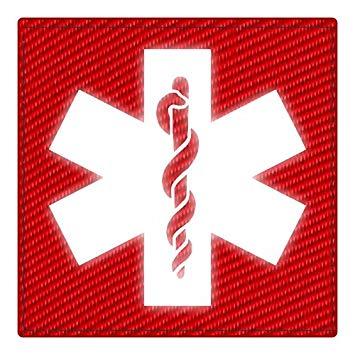 Red Star of Life Logo - TACTICAL IDENTIFICATION PATCHES Star of Life Medical Patch 4x4 ...