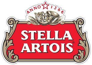 Stella Artois Logo - STELLA ARTOIS Beer Logo Color Die Cut Vinyl Decal Sticker