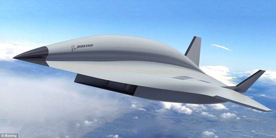 Green Circle and Airplane Logo - Boeing's hypersonic plane will 'circle globe in 3 hours' | Daily ...