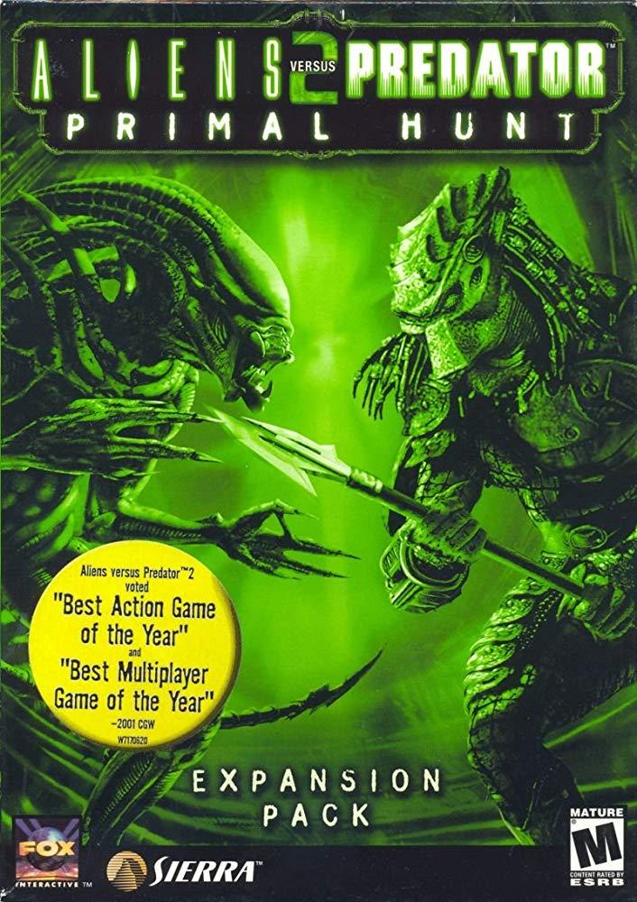 Aliens 2 Logo - Aliens vs. Predator 2: Primal Hunt (2002)