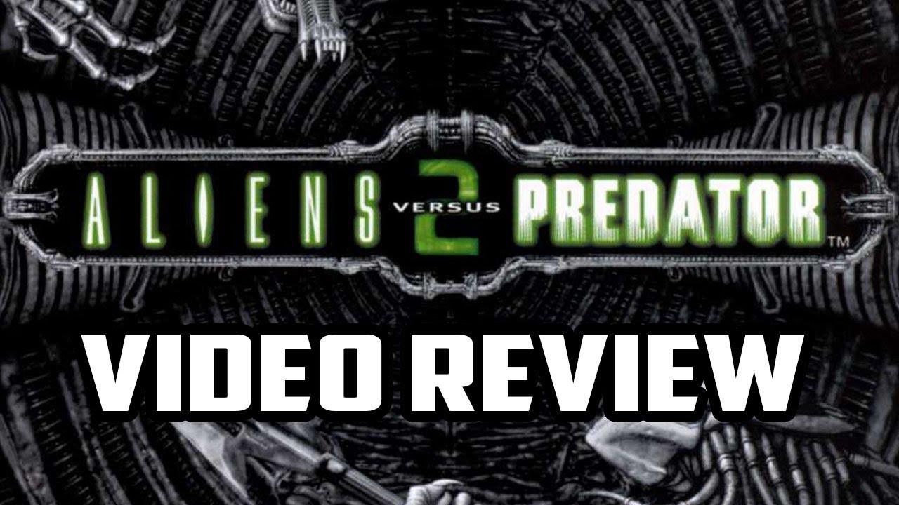 Aliens 2 Logo - Aliens Versus Predator 2 PC Game Review - YouTube