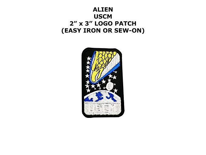 Aliens 2 Logo - Aliens Sci Fi Embroidered Iron Sew On Comics Theme Logo