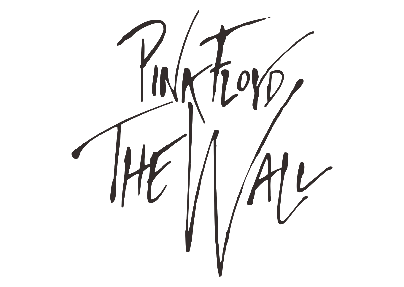 Pink Floyd the Wall Logo - Pink Floyd the Wall Logo transparent PNG - StickPNG