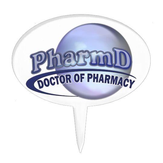 Pharm D Logo - PharmD LOGO OF PHARMACY Cake Topper
