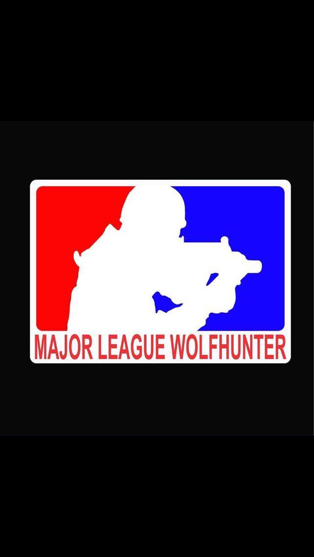 Wolf Hunter Logo - Major League Wolf Hunter. Our Police Officers Military. Major