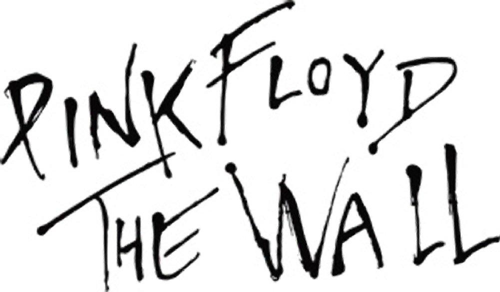 Pink Floyd the Wall Logo - Pink Floyd Logo Rub On Sticker