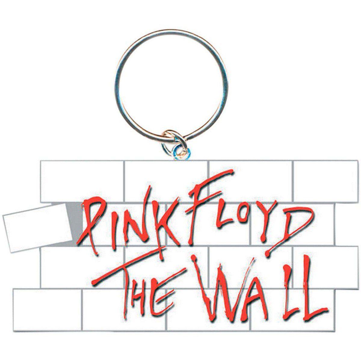 Pink Floyd the Wall Logo - ROCK OFF Pink Floyd The Wall Key Ring Wall Logo Keychain