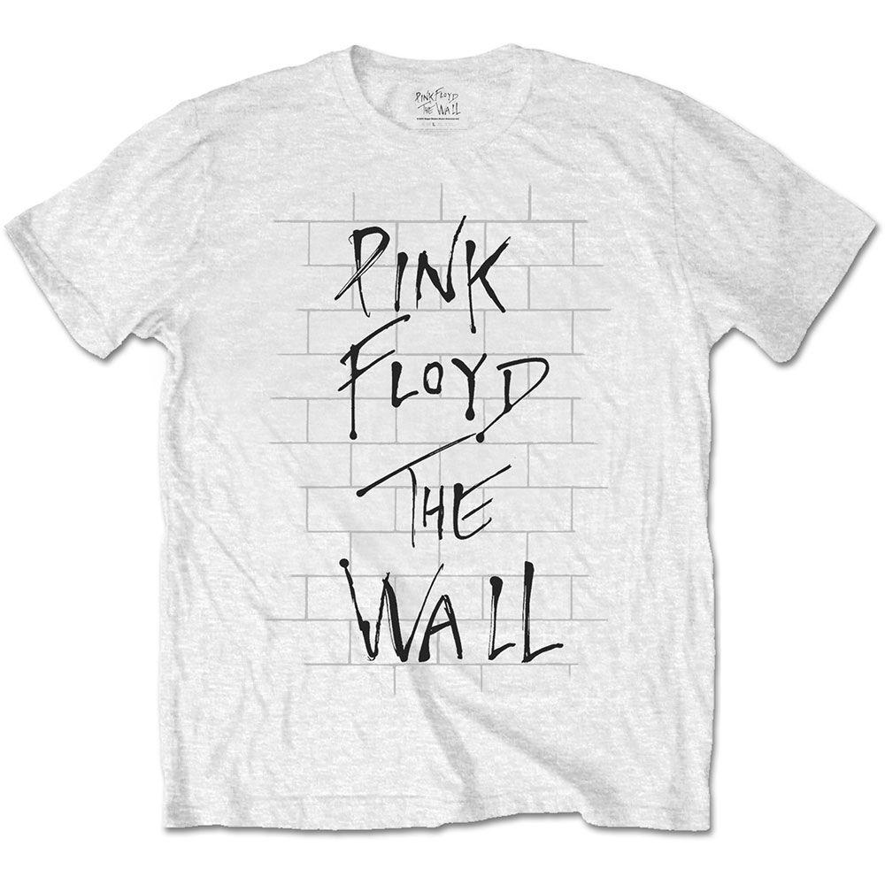 Pink Floyd the Wall Logo - Pink Floyd The Wall & Logo T-Shirt - PUNX.UK