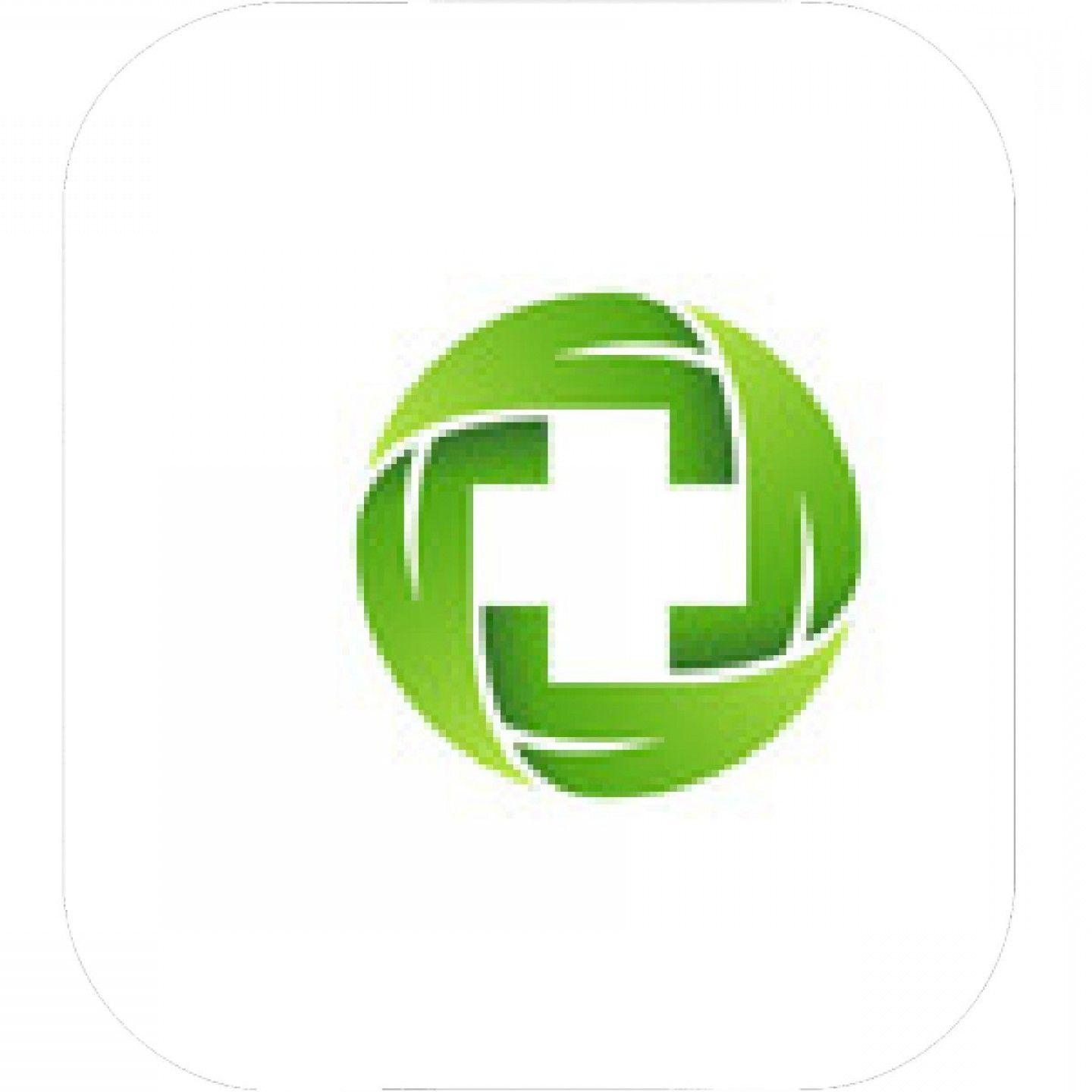 Medic Cross Logo - Green Question Mark With Medic Cross Symbol Vector Logo Design ...