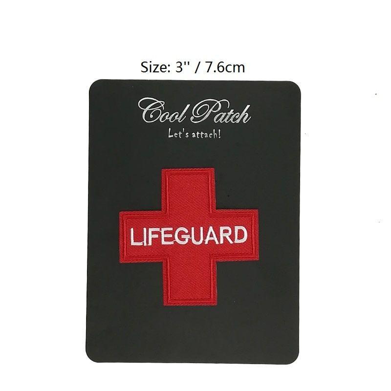 Medic Cross Logo - LIFEGUARD MEDIC Nurse Doctor Red Cross patches medical logo ...