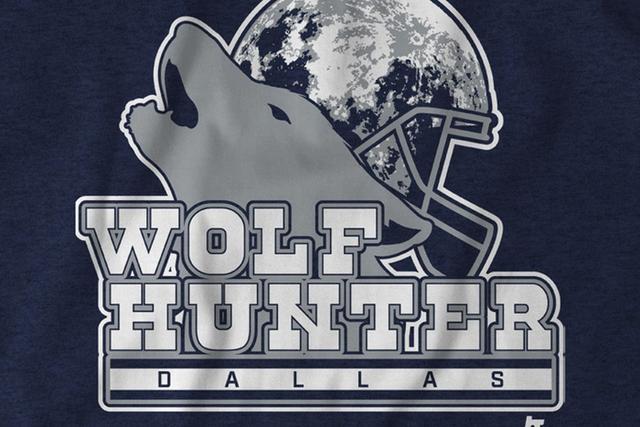 Wolf Hunter Logo - Celebrate Leighton Vander Esch's DPOW performance with a brand new