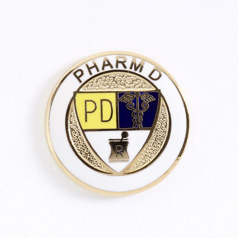 Pharm D Logo - Item P189 - Pharm D Lapel Pin