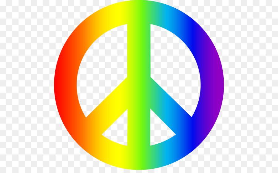 Hippie Peace Sign Logo - Peace symbols Hippie Clip art Symbol Clipart png download