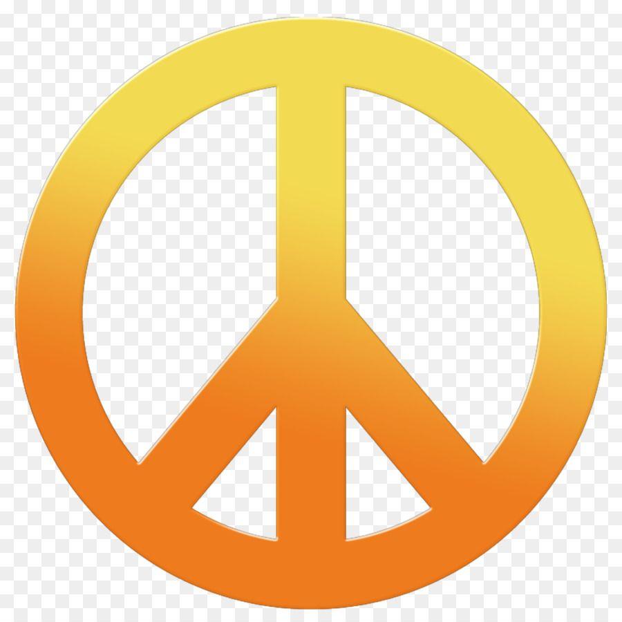 Hippie Peace Sign Logo - 1960s Peace symbols Hippie Clip art - Peace Sign HD PNG png download ...