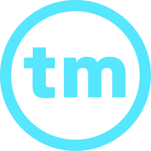 Blue TM Logo - TM Advertising