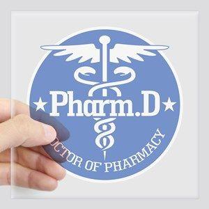 Pharm D Logo - Pharm D Stickers - CafePress