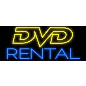 DVD Rental Logo - Make a Custom DVD Rental Neon Sign