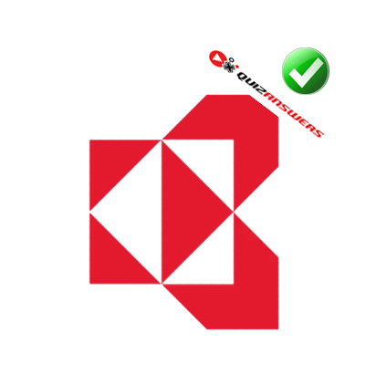 Red Triangular Automotive Logo - Red and white triangle Logos