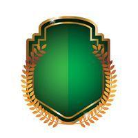 Green and Gold Shield Logo - Icon Icons Symbol Symbols Security Securities Privacy Private Secure ...