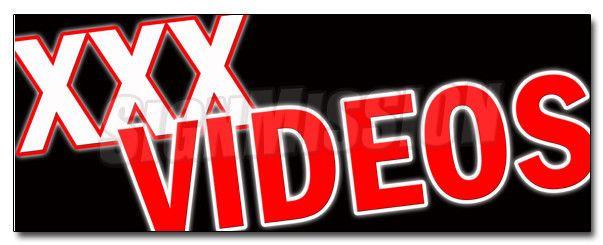 DVD Rental Logo - XXX Videos Decal Sticker DVD Adult Films Movies X Rated Rental X