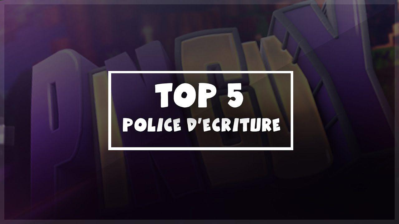 Best Minecraft Logo - Top 5 ▻Best Polices/fonts pour Gfx minecraft (bannières, minias ...