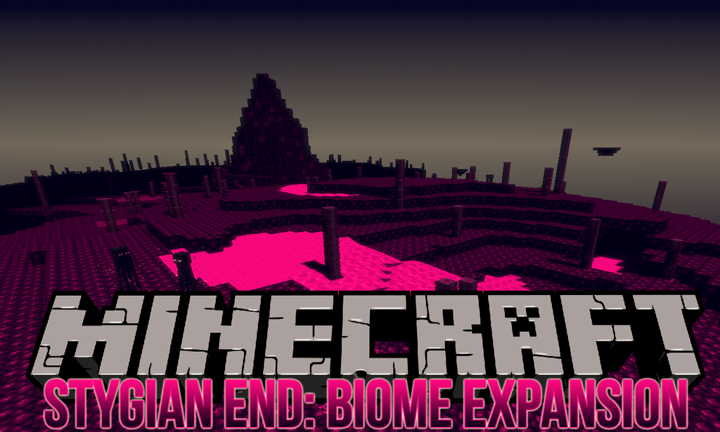 Best Minecraft Logo - Stygian End Biome Expansion Mod 1.12.2 (One Of Best Mod About Biomes ...