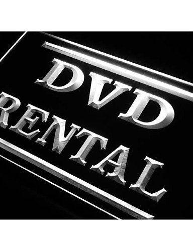 DVD Rental Logo - Ch&Ch DVD Rental Shop Store Neon Light Sign , blue-220-240v: Amazon ...