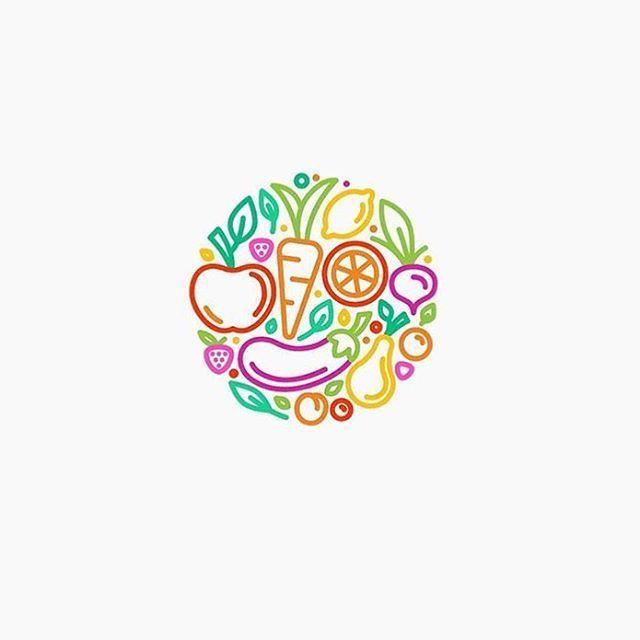 Healthy Food Logo - Healthy food logo idea design made by @nindzecom #logoplace ...