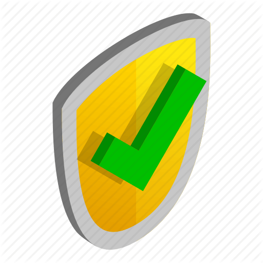 Green and Gold Shield Logo - Emblem, gold, green, isometric, security, shield, yellow icon